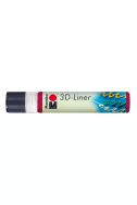 Универсален контур 3D Liner 25 мл - 638 рубин