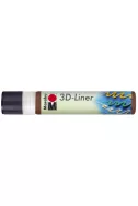 Универсален контур 3D Liner 25 мл - 646 кафяв