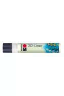 Универсален контур 3D Liner 25 мл - 672 жълт (светещ в тъмното)