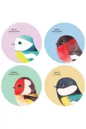 Сет подложки за чаши - Matt Sewell's Birds