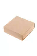 Кутия с дъно и капак - плоска, 11 см, комплект 10 бр.