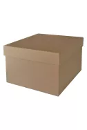Кутия от papier-mache - квадрат, 26.5 х 17 см