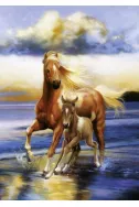 Mare and Foal - 1000